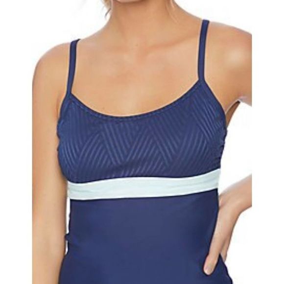 Next Bloc Party Tankini Bra Sized Swimsuit Top 32 B C - Picture 11 of 12